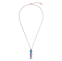 Collana Bronzallure Donna Trilogy in Lega metallica Quarzo WSBZ02291BLU-SP - WSBZ02291BLU-SP